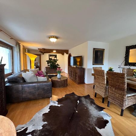 Alpen Suite Tegernsee - Grosse Sonnenterasse Und Idyllischer Garten 巴特维塞 外观 照片