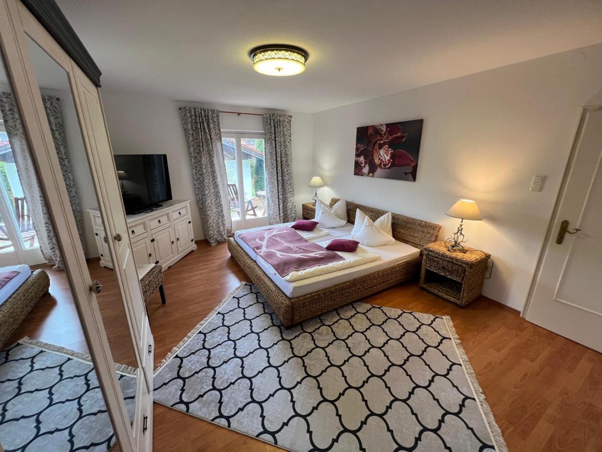 Alpen Suite Tegernsee - Grosse Sonnenterasse Und Idyllischer Garten 巴特维塞 外观 照片