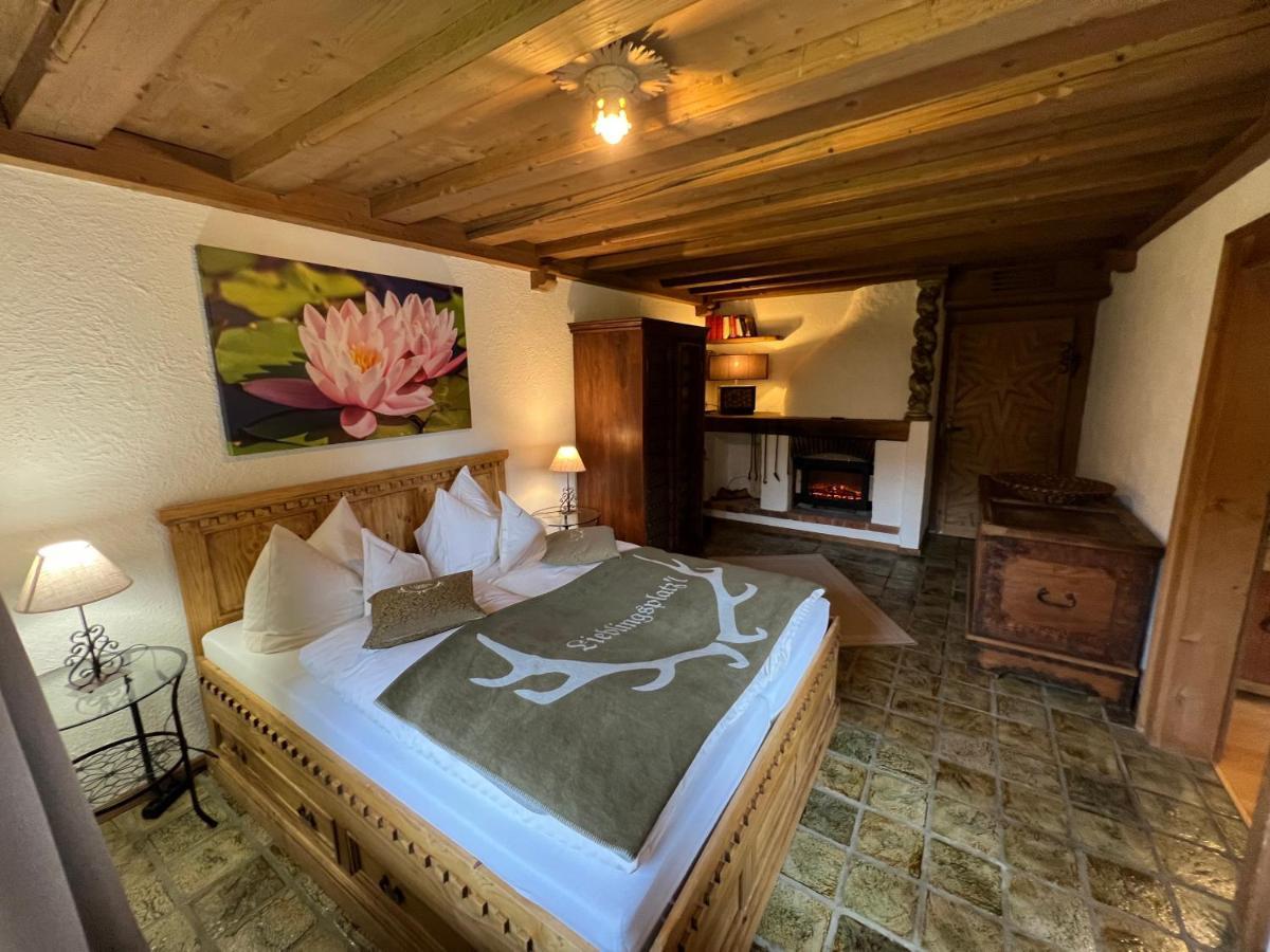 Alpen Suite Tegernsee - Grosse Sonnenterasse Und Idyllischer Garten 巴特维塞 外观 照片