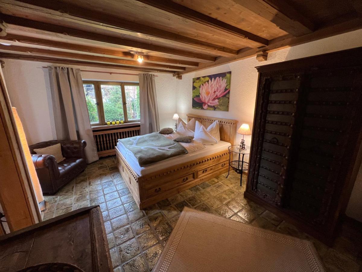 Alpen Suite Tegernsee - Grosse Sonnenterasse Und Idyllischer Garten 巴特维塞 外观 照片
